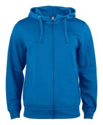 Clique Basic Active Hoody Full Zip – lekka bluza z kapturem z poliestru. Niebieskie bluzy z kapturem męskie CLIQUE, s, z poliesteru. Za 202.91 zł.