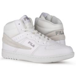 Buty męskie do chodzenia Fila NOCLAF MID. Białe buty sportowe na co dzień męskie Fila, z dresówki, bez zapięcia, trekkingowe. Za 188.00 zł.