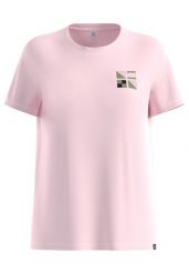 Koszulka z krótkim rękawem damska ODLO T-shirt crew neck s/s COTTON BLEND ODLO. Czerwone t-shirty damskie Odlo, l, bez wzorów, z bawełny, bez kołnierzyka. Za 209.99 zł.