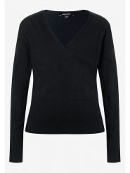 More & More Sweter w kolorze czarnym rozmiar: 40. Czarne swetry klasyczne damskie MORE & MORE, s, z wiskozy, bez kołnierzyka. Za 118.56 zł.