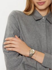 U.S. Polo Assn. Zestaw zegarek i bransoletka Giselle USP6332TW Srebrny. Szare bransoletki damskie U.S. Polo Assn., metalowe. Za 649.99 zł.