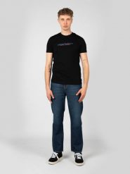 Diesel T-shirt "T-Diegor" | A12754-RPATI | Mężczyzna | Czarny. Czarne t-shirty męskie Diesel, l, bez wzorów, z bawełny, bez kołnierzyka. W wyprzedaży za 169.00 zł.