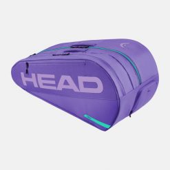 Torba na rakiety tenisowe Head Tour L. Fioletowe torebki klasyczne damskie HEAD, bez wzorów, z materiału, bez dodatków. Za 365.50 zł.