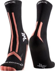 Skarpety damskie X-Socks TRAILRUN DISCOVER CREW X BLACK/DUSTY ROSE B126. Czarne skarpetki damskie X-Socks, bez wzorów, z dzianiny. Za 119.99 zł.