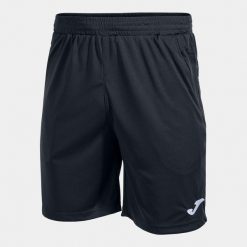 Spodenki sędziowskie męskie Joma Referee. Czarne szorty męskie Joma, bez wzorów, sportowe. Za 49.99 zł.