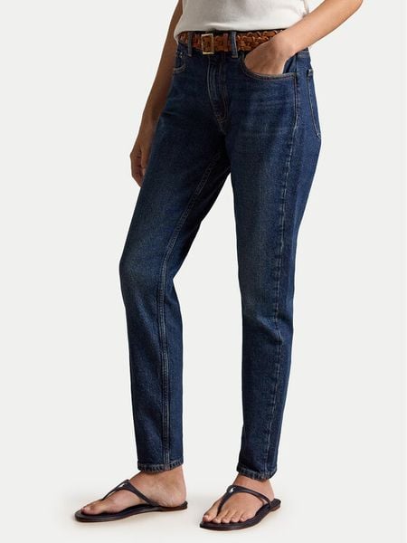Polo Ralph Lauren Jeansy 211971208001 Niebieski Super Slim Fit. Niebieskie jeansy damskie Polo Ralph Lauren. Za 989.99 zł.