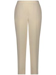 Gerry Weber Spodnie w kolorze kremowym rozmiar: 38. Brązowe spodnie materiałowe damskie Gerry Weber, bez wzorów, z materiału. Za 149.31 zł.