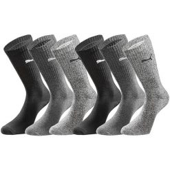 SKARPETY Puma Crew Socks 6-pack, Dla obu płci. Skarpetki damskie Puma, bez wzorów, z bawełny. Za 190.00 zł.