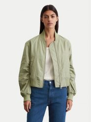 Marc O'Polo Kurtka bomber 506 1270 70033 Zielony Regular Fit. Zielone kurtki damskie Marc O´Polo, bez wzorów, z syntetyku, bez kaptura. Za 769.99 zł.