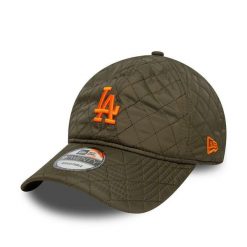 Czapka z daszkiem New Era 9Twenty Dodgers Quilted. Zielone czapki męskie New Era, bez wzorów, z poliesteru. Za 158.50 zł.