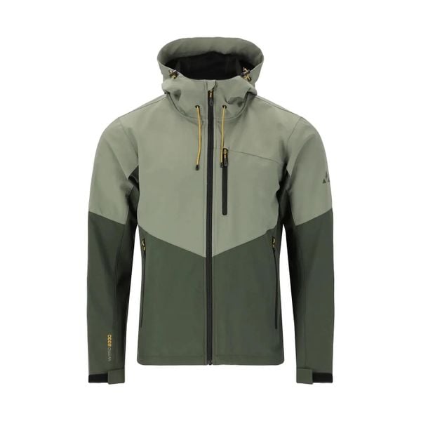 Kurtka wodoodporna Whistler Softshell Rodney M W-PRO 8000. Zielone kurtki męskie WHISTLER, l, bez wzorów, z materiału, eleganckie, bez kaptura. Za 314.50 zł.