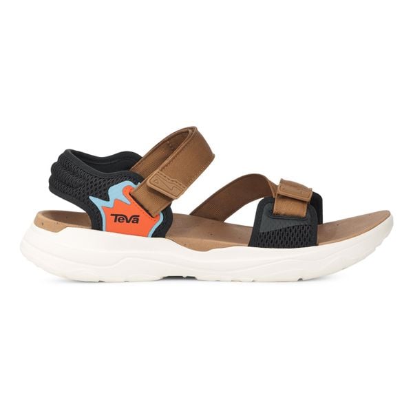 Sandały Teva Zymic. Brązowe sandały męskie Teva, bez zapięcia. Za 378.50 zł.