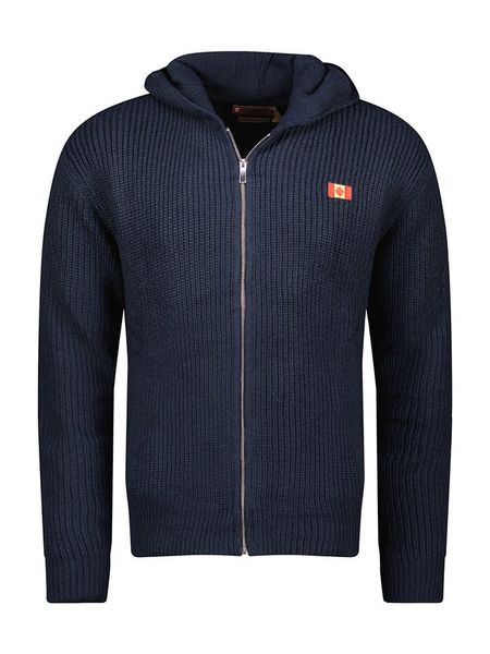 Canadian Peak Kardigan w kolorze granatowym rozmiar: 3XL. Niebieskie kardigany damskie Canadian Peak, xl, bez wzorów, ze splotem, bez kołnierzyka. Za 95.69 zł.