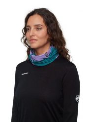 Mammut Szal-koło w kolorze turkusowo-fioletowym rozmiar: onesize. Różowe szaliki i kominy damskie Mammut, bez wzorów. Za 72.95 zł.