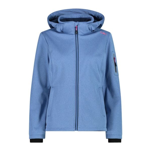 Damska kurtka turystyczna z kapturem CMP. Brązowe kurtki damskie CMP, bez wzorów, z softshellu, z kapturem. Za 382.50 zł.