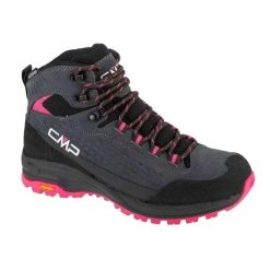 Trampki Damskie Zamsz Vertyx Mid. Czarne obuwie trekkingowe damskie CMP. Za 770.99 zł.