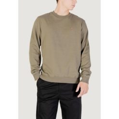 Bluza Mężczyzna NAPAPIJRI BALIS CREW 1. Zielone bluzy bez kaptura męskie Napapijri, m, z bawełny. W wyprzedaży za 313.30 zł.