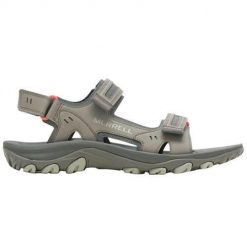 Buty do chodzenia męskie Merrell Huntington Sport Convert. Szare buty trekkingowe męskie MERRELL, z gumy, bez zapięcia, trekkingowe. Za 329.99 zł.