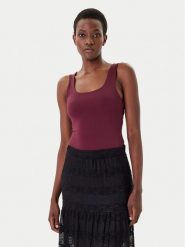 ONLY Top Lea 15278090 Fioletowy Regular Fit. Fioletowe topy damskie Only, xl, bez wzorów, z syntetyku, bez kołnierzyka. Za 99.99 zł.