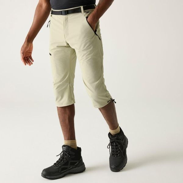 Szorty Regatta Xert Stretch Capri. Brązowe szorty męskie Regatta, bez wzorów, z elastanu. Za 279.99 zł.