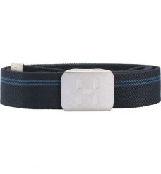 HAGLOFS Pasek STRETCH WEBBING BELT tarn blue. Czerwone paski męskie Haglöfs, bez wzorów, z bawełny, eleganckie. Za 99.65 zł.