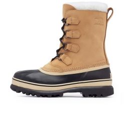 Buty Sorel Caribou™ Wp Dorosłych. Brązowe buty trekkingowe męskie Sorel, na zimę, ze skóry, bez zapięcia, trekkingowe. Za 874.81 zł.