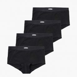 Figi Typu Hipster Kobieta Swedemount Swedemount Hipster Cotton 4-pack. Figi damskie SWEDEMOUNT, s, bez wzorów, z bawełny. Za 89.99 zł.