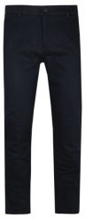 Męskie Spodnie Chinos marki Rigon – Bawełna z Elastanem – Slim Fit - Ciemny Granat. Spodnie materiałowe męskie Rigon, bez wzorów, z bawełny. Za 179.00 zł.