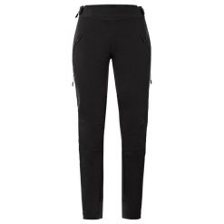 Spodnie damskie VAUDE Minaki. Czarne spodnie dresowe damskie Vaude, bez wzorów. Za 763.05 zł.