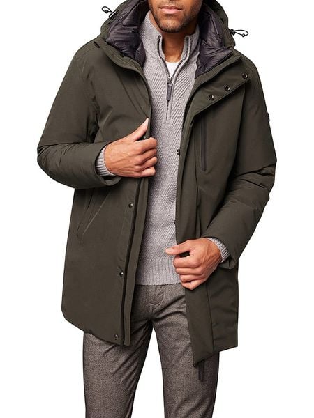 Pierre Cardin Parka w kolorze brązowym rozmiar: XXL. Brązowe parki męskie Pierre Cardin, xxl, bez wzorów, ze skóry. Za 457.95 zł.