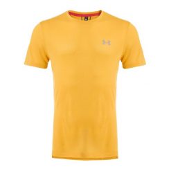 Koszulka do biegania męska Under Armour Trail Run. Żółte t-shirty sportowe męskie Under Armour, m, bez ramiączek, do biegania. Za 119.99 zł.