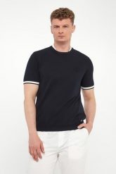 Sweter męski z krotkim rękawem LIU JO. Swetry męskie Liu Jo, l, bez wzorów, bez kołnierzyka. Za 429.00 zł.