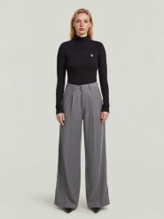 G-Star Koszulka w kolorze czarnym rozmiar: M. Czarne t-shirty damskie G-Star, m, bez wzorów, bez kołnierzyka. Za 144.95 zł.