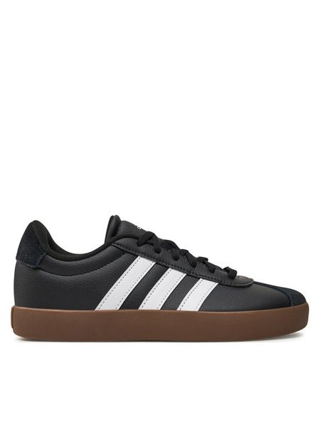 Adidas Sneakersy VL Court 3.0 Kids IE3630 Czarny. Czarne buty sportowe chłopięce Adidas, ze skóry, bez zapięcia. Za 199.99 zł.
