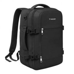 Plecak 20 litrów, torba podróżna, czarny, unisex. Czarne plecaki męskie TRIZAND, bez wzorów, z materiału. Za 169.00 zł.