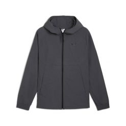 Kurtka z dresu Puma Woven. Szare kurtki męskie Puma, na lato, xl, bez wzorów, z dresówki, eleganckie, z kapturem. Za 292.75 zł.