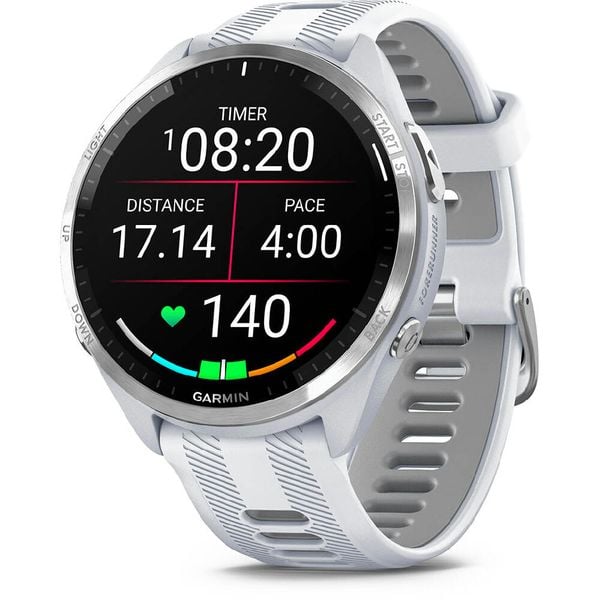 Zegarek sportowy Garmin Forerunner 965 Biały. Białe, cyfrowe zegarki damskie GARMIN. Za 2,644.35 zł.