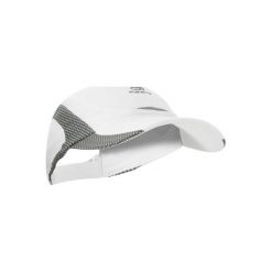 Czapka Z Daszkiem Do Biegania 55-63 Cm Męska. Białe czapki męskie KALENJI, bez wzorów, z materiału. Za 19.99 zł.