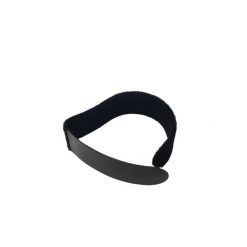 Pasek z rzepem 20 cm x 2 cm do sakw rowerowych Rockrider ADVT 900. Czarne paski męskie ROCKRIDER, bez wzorów. Za 24.99 zł.