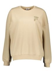 Fila Bluza w kolorze beżowym rozmiar: XS. Brązowe bluzy bez kaptura damskie Fila, xs, z bawełny. Za 61.46 zł.