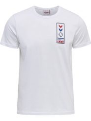 Koszulka Hummel IC Combi. Białe t-shirty damskie HUMMEL, xs, z bawełny, bez ramiączek, do piłki nożnej. Za 147.00 zł.