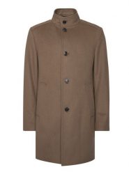 JOOP! Płaszcz wełniany 17 JC-21Maron 30044311 Khaki Regular Fit. Brązowe płaszcze męskie Joop!, na zimę, m, bez wzorów, z wełny. Za 1,999.00 zł.