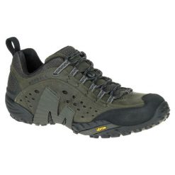 Buty trekkingowe Męskie Merrell INTERCEPT Castle Rock. Zielone buty trekkingowe męskie MERRELL, bez zapięcia, trekkingowe. Za 539.99 zł.