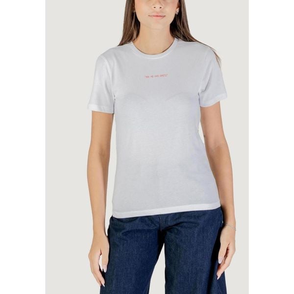 Koszulka crop top Kobieta ONLY ONLALESSIA S/S TEE CS JRS. Brązowe bluzki damskie Only, s, bez wzorów, z bawełny, bez kołnierzyka. Za 107.05 zł.