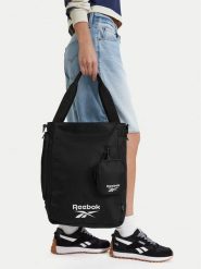Reebok Torebka CWBEO-RBK-B-011-10 Czarny. Czarne torebki klasyczne damskie Reebok, bez wzorów, z materiału, bez dodatków. Za 159.99 zł.