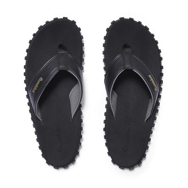 Japonki GUMBIES VEGOVERT FLIP-FLOPS UNISEX. Czarne klapki damskie Gumbies, bez wzorów, bez obcasa. Za 98.99 zł.
