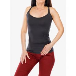 Top wspinaczkowy damski Ocun Corona Top. Czerwone topy damskie Ocun, bez wzorów, bez ramiączek. Za 125.99 zł.