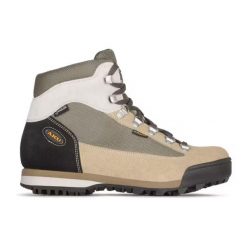 Buty trekkingowe dla dorosłych AKU Ultra Light Original Gore-Tex Vibram. Brązowe buty trekkingowe męskie Aku, z gore-texu, bez zapięcia, wspinaczkowe, gore-tex. Za 579.70 zł.