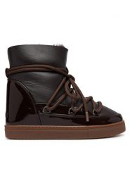 Inuikii Śniegowce Gloss Wedge 1001.004.0052.150 Brązowy. Brązowe śniegowce damskie Inuikii, ze skóry. Za 1,329.00 zł.