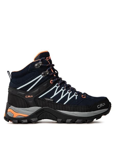 CMP Trekkingi Rigel Mid Wmn Trekking Shoes Wp 3Q12946 Granatowy. Niebieskie obuwie trekkingowe damskie CMP. Za 379.99 zł.